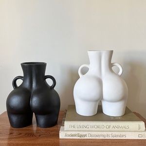 Ceramic Female Body Booty Vase